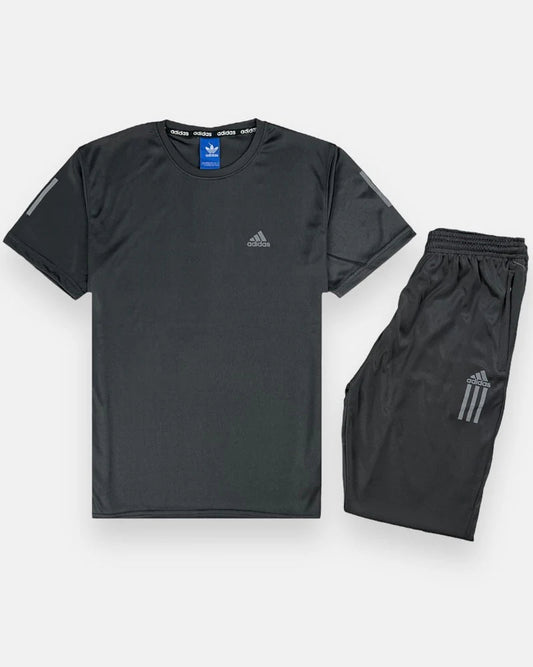 ADIDAS Premium Dri-Fit Tracksuit (Dark Grey)