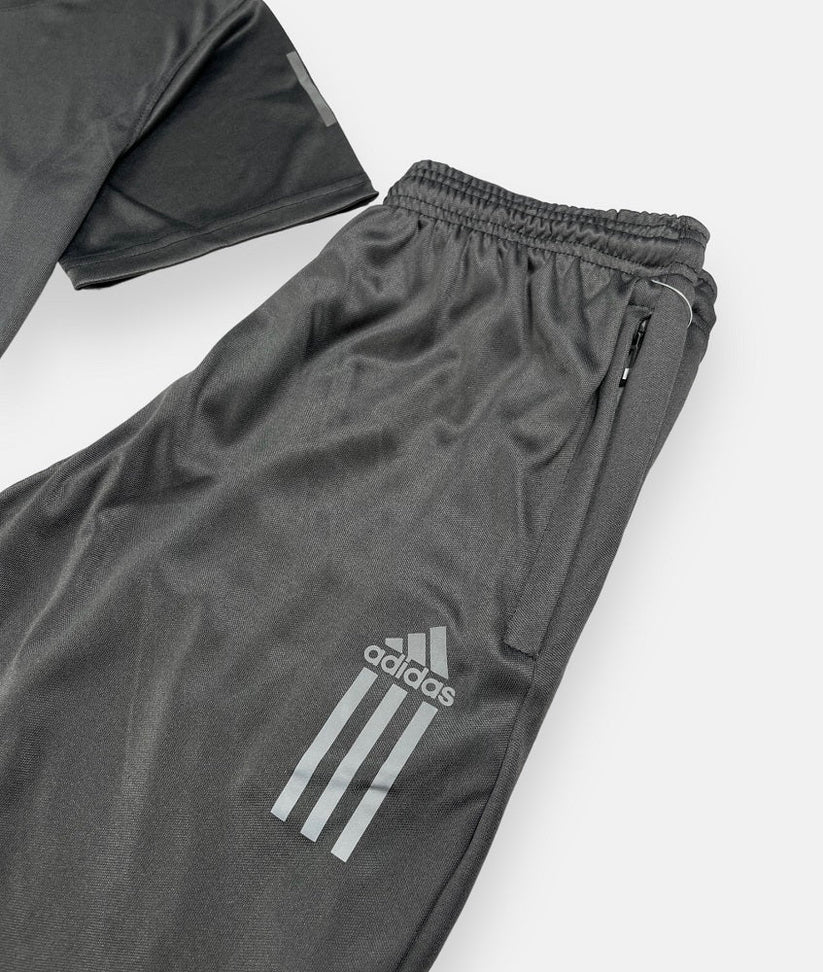 ADIDAS Premium Dri-Fit Tracksuit (Dark Grey)