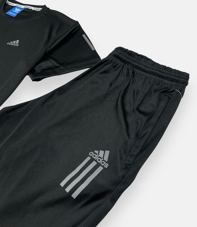 ADIDAS Premium Dri-Fit Tracksuit (Black)