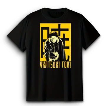 Akatuski Tobi Black T-Shirt