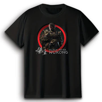 Black Myth Wukong Black T-Shirt