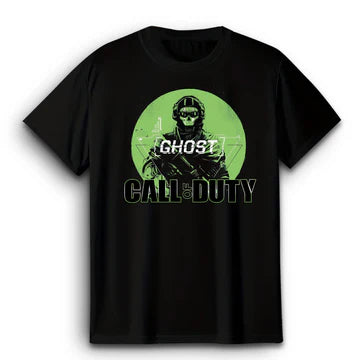 COD Ghost Black T-Shirt