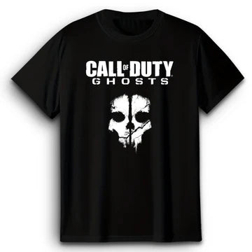 COD Ghosts Black T-Shirt