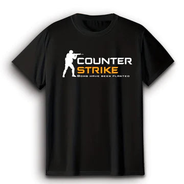 Counter Strike V2 Black T-Shirt