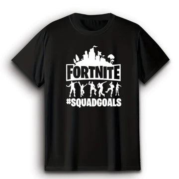 Fortnite SquadGoals Black T-Shirt