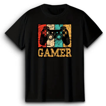 Gamer Black T-Shirt