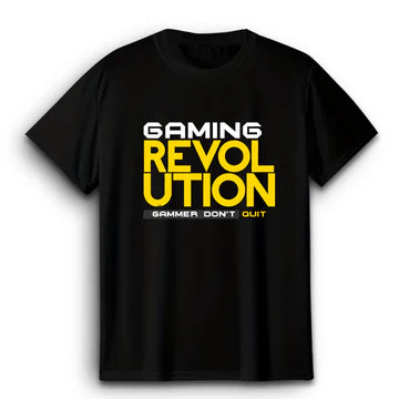 Gaming Revolution Black T-Shirt