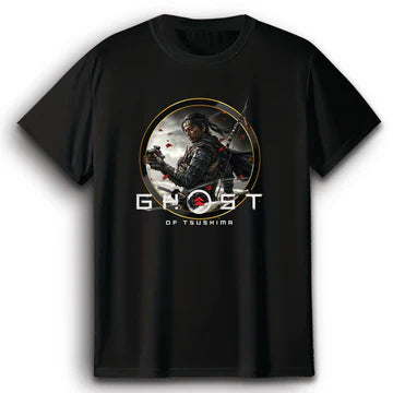 Ghost Of Tshushima Black T-Shirt