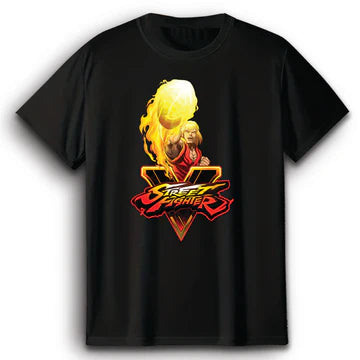 Street Fighter V3 Black T-Shirt