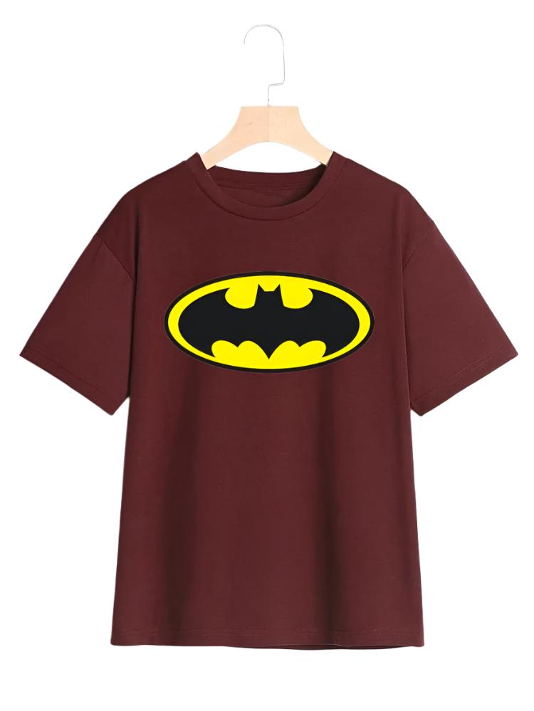 Batman Printed Round Neck for Men