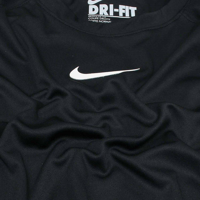 NIKE Imported Mesh Shoulder Dri Fit T-Shirt (Black)