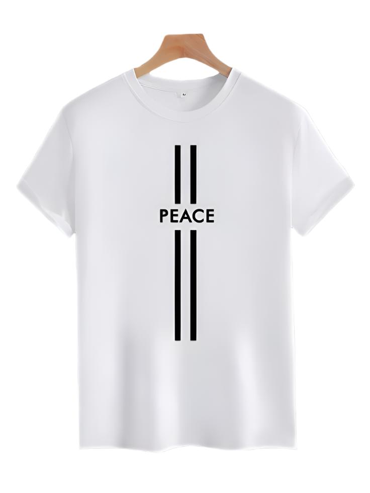 Peace Dual Liner Printed UniSex T-Shirt