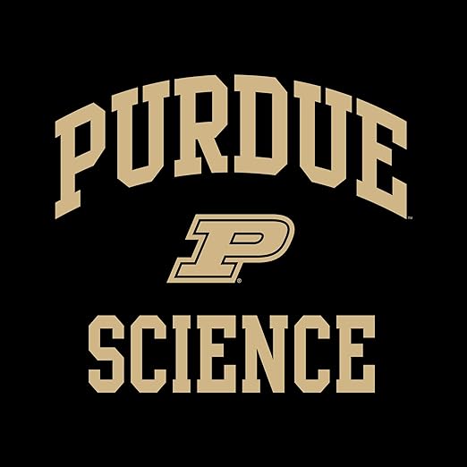 Purdue Science Printed Round Neck T-Shirt