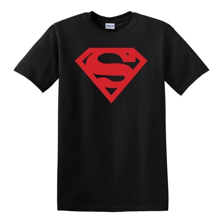 Superman Printed Round Nek UniSex T-Shirt