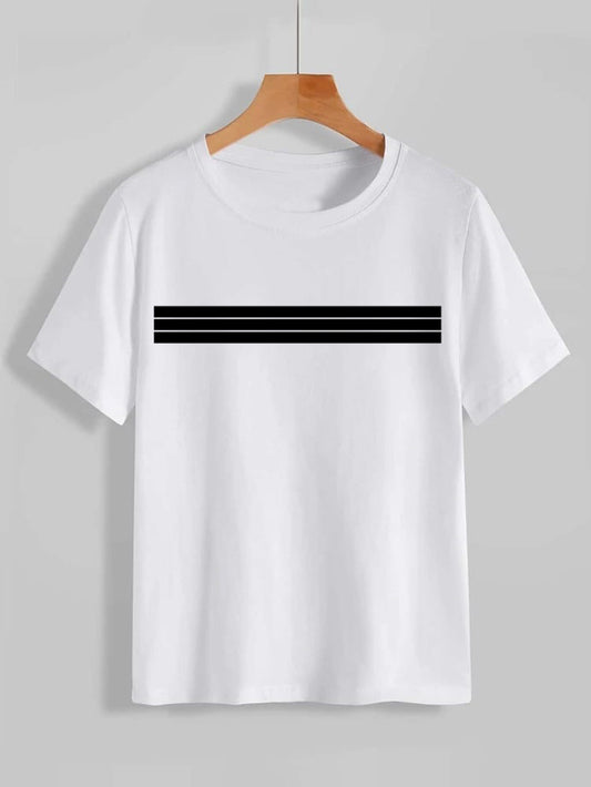 Tripple Liner Printed T-Shirt For Man And Women